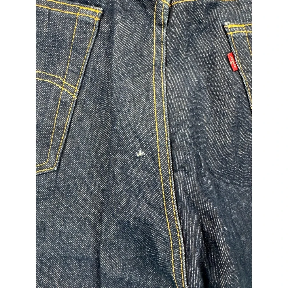 Levi's 501 Original Jeans Men 40x34 Blue Denim High Rise Button Fly Straight Leg